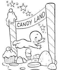 Casper Goes To Candy Land Coloring Pages Casper Coloring Pages Kidsdrawing Free Coloring Pages Candy Coloring Pages Pumpkin Coloring Pages Coloring Pages