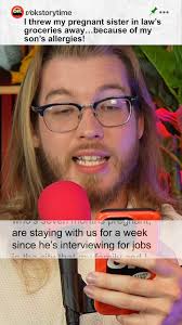 I threw my pregnant sister in law's groceries away…because of my son's  allergies!