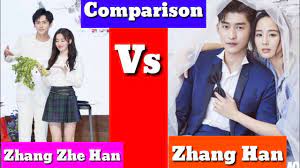 It is said that zhang han's first girlfriend was his classmate in college, zhang fan, who was in the same class as tong liya and was also a close friend. Zhang Han Vs Zhang Zhe Han Comparison Age Girlfriend Net Worth Dramalist Facts Instagram Weibo Gf Youtube