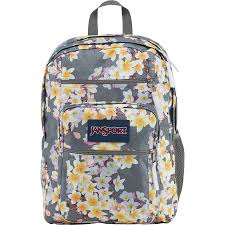 Black And White Floral Jansport Backpack Jansport Big Student 34l Backpack Jansport Backpacks Big Student Jansport Backpack Student Backpacks