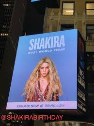 Songkick is the first to know of new tour announcements and concert information, so if your favorite artists are not currently on tour, join songkick to track shakira. Shakirastuff On Twitter Shakira 2021 World Tour