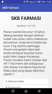 Materi skb untuk jabatan pelaksana yang bersifat teknis dapat menggunakan soal skb yang sesuai atau masih satu rumpun dengan jabatan fungsional terkait. Descargar Ukom Skb Farmasi Apoteker Apk Ultima Version