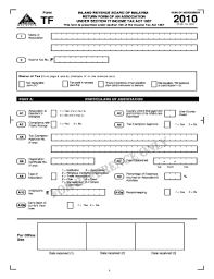 Menara cdo, jalan tanah putih, taman teratai, 25600 kuantan, pahang, malaysia address. Fillable Online Form Inland Revenue Board Of Malaysia Tf Under Fax Email Print Pdffiller