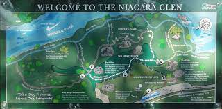 Niagara glen, favorite picnic area of the niagara river carved out, is the largest bouldering area in southern ontario, canada. Exploring Niagara Niagara Glen Map