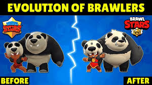Supercell announced the great news of a brand new. Evolution Of Brawlers Brawl Stars Before After Youtube
