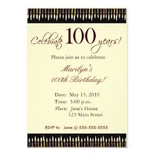100 Year Old Birthday Party Invitation Zazzle Com Printable Birthday Invitations Birthday Party Invitations 100th Birthday Party