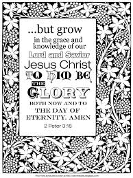 Men coloring pages ni hao, kai lan coloring pages peter. Color The Bible Coloring Page Of 2 Peter 3 18