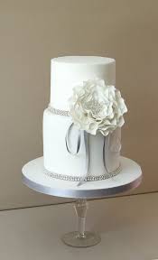 Deck out the anniversary cake with adorable toppers. Small Wedding Cake Small Wedding Cakes Wedding Cake Pictures Simple Wedding Cake