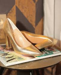 Check spelling or type a new query. Escarpin Dore Talon Carre En Cuir Ruby Gold Emzi Paris