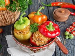 gefullte paprika rezepte gefullte paprikaschoten rezeptideen
