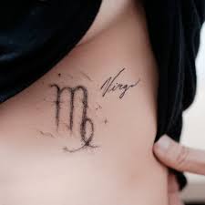Virgo tattoos and zodiac tattoos are a great way to show off pride, whether you want an arm tattoo, leg or shoulder tattoo, or something like a minimalist or watercolor tattoo. Virgo Constellation Virgo Zodiac Sign Tattoo Virgo Horoscope Etsy