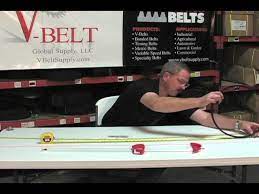 Put together the part number: How To Measure V Belts Youtube