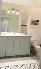 White Gold N Street Project Reveal Blue Vanity Master Bathroom Makeover Palladian Blue Bathroom