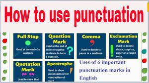 Three of the fourteen punctuation marks are appropriate for use as sentence endings. How To Use Punctuation In English 6 Punctuation Marks Rules With Examples English Grammar Youtube