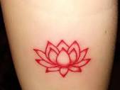 Red lotus | Red lotus tattoo, Lotus tattoo design, Red tattoos