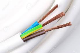 Different types of connector are specified for different combinations of current, voltage and temperature. Electrical Power Cable Macro Photo Iec Standard Color Code Cross Section With Cable Jacket Wire Insulations In Brown Blue And Yellow Green Color With Flexible Stranded Copper Wires Close Up Stock Photo Picture And