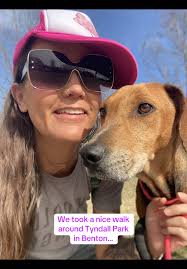 Girl with Dog Named Susan