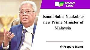 Umno's datuk seri ismail sabri yaakob has been appointed as malaysia's ninth prime minister. Omijpl Qzh4rmm