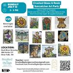 Create Crushed Glass & Resin Sun Catchers