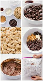 Open the bags and let the puppy chow cool completely, then transfer to gift jars. Puppy Chow How To Customize Chelsea S Messy Apron