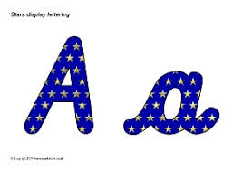 Printable alphabet lettering sets and display borders, brighen up your classroom with these free resources! Cursive Cut Out Instant Display Lettering For Displays Sparklebox