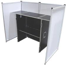 Investing in the future of your professional career. Harmony Audio Aluminum Portable Dj Facade Booth Scrim 54 Workstation Table Buy Online In Cook Islands At Desertcart Productid 164951945