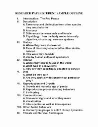 Informative Research Paper Outline Luxury Senior Paper Outline Research Paper Outline Template Research Paper Outline Research Paper