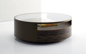 Small round side table with storage room tea coffee lamp stand modern furniture. Luxury Round Coffee Table Ambience Dore Coffee Table Square Coffee Table Design Modern Glass Coffee Table