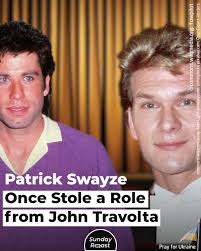 Patrick Swayze Once Stole a Role from John Travolta