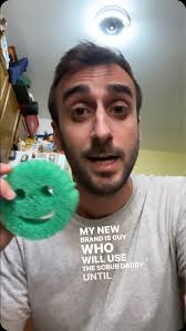 What a time to be alive… ty @scrubdaddy for showing me who I truly am.,  #scrub #cleaning