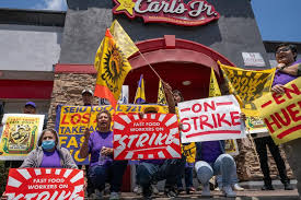Carl’s Jr. crushed by California’s high minimum wage, as violence-stricken workers walk out on the job