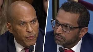 Sen. Booker to Patel: I believe you are failing as a leader