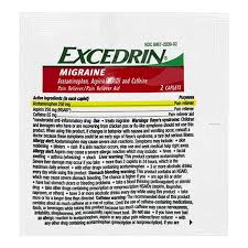 Use more than the maximum daily amount (two caplets in 24 hours) what will happen if i take 3 excedrin? Wholesale Excedrin Migraine Pack Of 2 Medical Weiner S Ltd