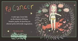 Cancers are maternal and versatile, affectionate, and loveable! The Cancer Child Cancer Girl Boy Traits Personality Zodiac Signs For Kids