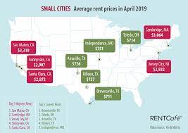 Average rent for a one bedroom apartment. The Average Rent Reaches 1 436 In April With Apartments In Two Thirds Of Cities Renting For Less Than The National Average Rentcafe Rental Blog