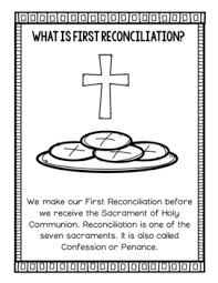 Free princess coloring page for preschool, kindergarten and grade school children. Reconciliation Confession Activities Distance Learning Tpt