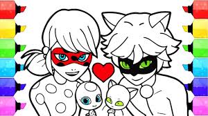 These are small unusual creatures with big heads and able to fly. Miraculous Ladybug Coloring Pages How To Draw And Color Ladybug And Cat Noir Coloring Tikki Plagg Youtube