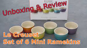Check spelling or type a new query. Le Creuset Rainbow Collection Mini Ramekins Unboxing Review Youtube