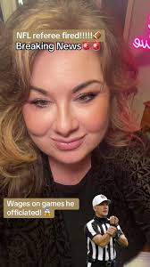 The NFL has fired a referee for placing bets