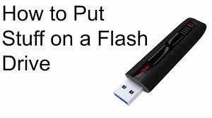 How To Put Stuff On A Flash Drive On Mac Youtube