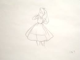 Deze tekening is bedoeld om na. Walt Disney Classics Nr 13 Alice In Wonderland A Disney Blog