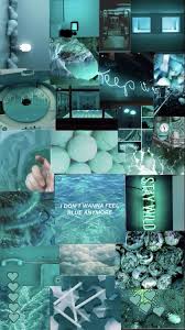 Turquoise Blue Green Aesthetic Wallpaper Then it's time to release your inner mermaid with this beautiful turquoise iphone wallpaper collection. turquoise blue green aesthetic wallpaper