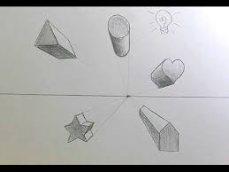 How To Draw Shapes In 1 Point Perspective Youtube One Point Perspective Point Perspective Draw Shapes