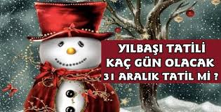 Yetkili makamlardan bir açıklama henüz yapılmaz iken, yılbaşı tatilini 4 gün olarak planlamak isteyenler iş yerlerinden izin almak suretiyle yılbaşı tatilini 4 gün olarak. Yilbasi Tatili Kac Gun Olacak 31 Aralik Pazartesi Tatil Mi