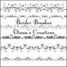 Elegant Border Brushes Free Photoshop Brushes At Brusheezy Photoshop Brushes Free Brush Border