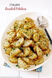 Italian Roasted Garlic Parmesan Potatoes Cinnamon Spice Everything Nice Recipe Recipes Vegetable Recipes Cooking Recipes