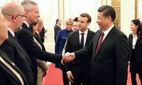 Like donald trump, emmanuel macron is not a professional politician. France Signs Deals With China But Warns Against Pillaging Arab News