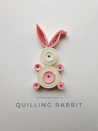 Quilling Rabbit Quilling Quilling Patterns Quilling Birthday Cards