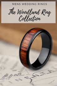 Classic Black Polished Ceramic Wooden Ring 6mm Width Wooden Wedding Ring Wood Wedding Ring Mens Mens Wedding Rings Unique