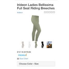 Irideon Bellissima Full Seat Riding Breeches